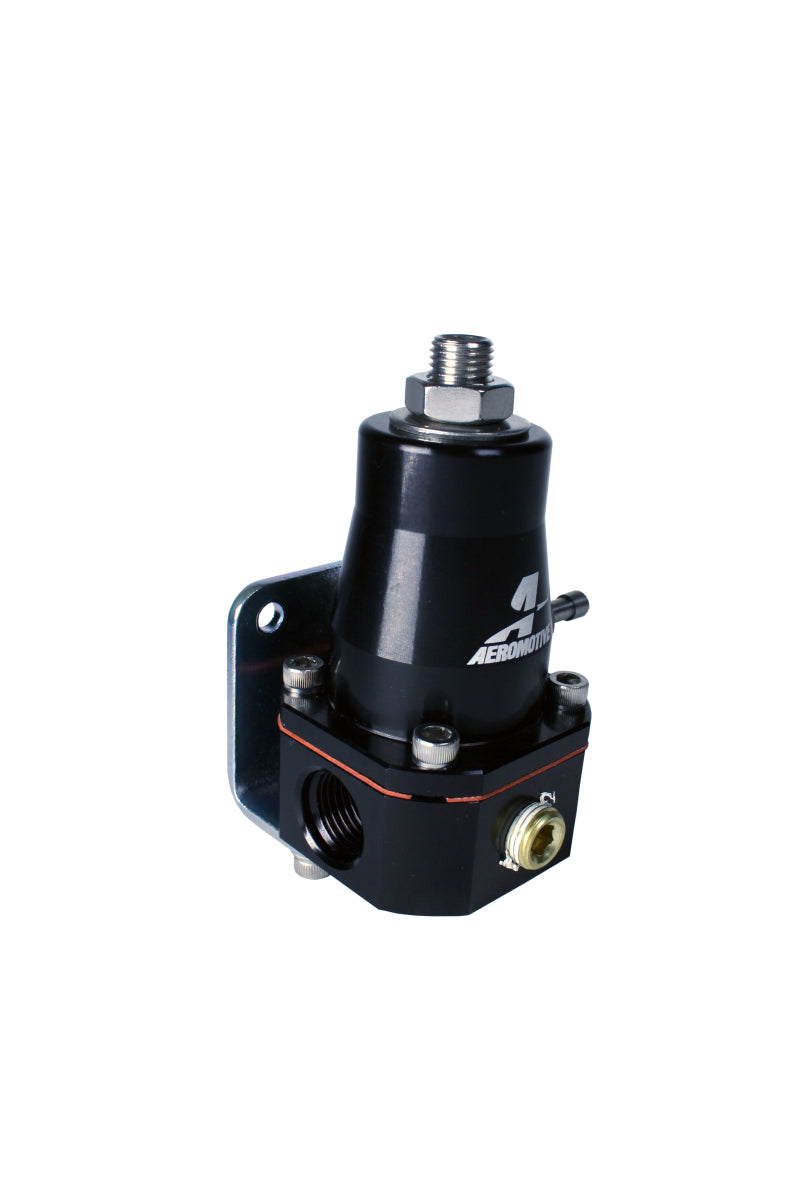 Aeromotive Adjustable Regulator Billet EFI Bypass - (2) -6 Inlets/(1) -6 Return - Black - awdtuningtx