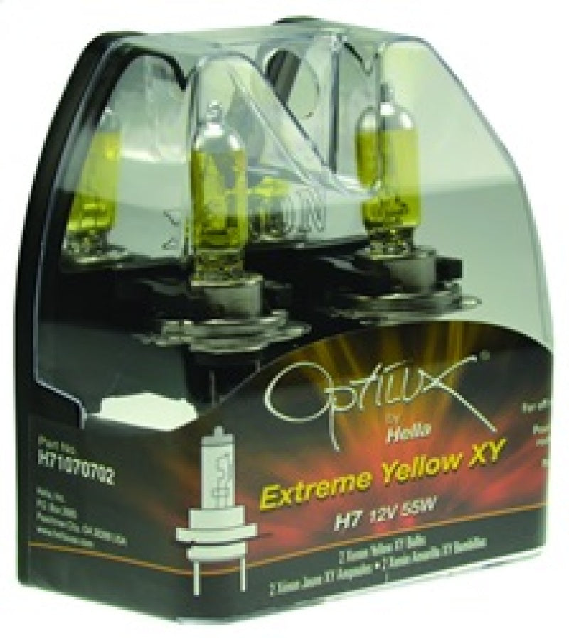 Hella Optilux H7 12V/55W XY Xenon Yellow Bulb - awdtuningtx