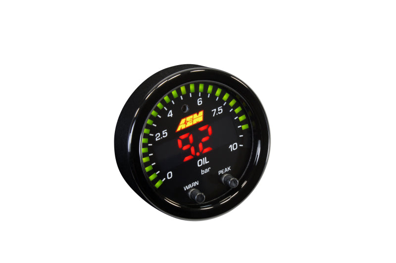 AEM X-Series 0-150 Oil Pressure Gauge Kit - awdtuningtx