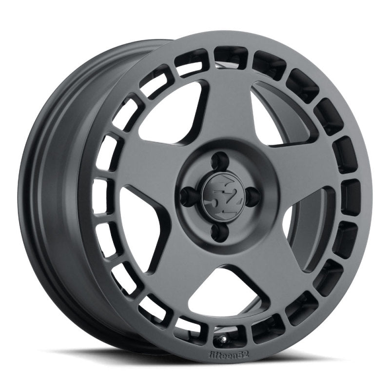 fifteen52 Turbomac 17x7.5 4x108 42mm ET 63.4mm Center Bore Asphalt Black Wheel - awdtuningtx