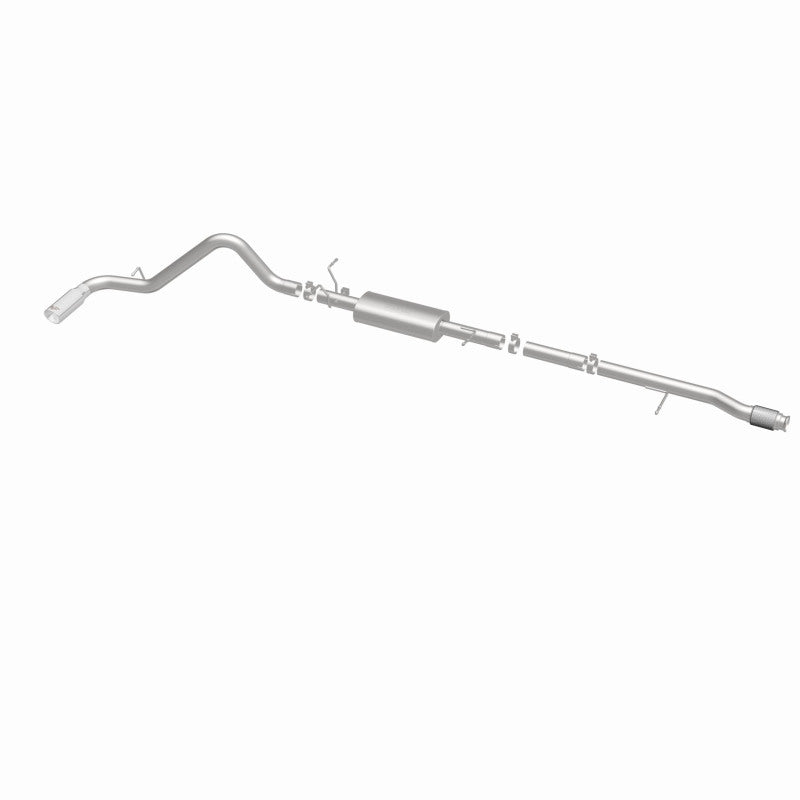Magnaflow 14 Chevy Silverado V8 5.3L CC/EC Cab Single P/S Rear Exit Stainless Cat Back Perf Exhaust - awdtuningtx