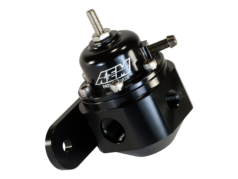 AEM Universal Black Adjustable Fuel Pressure Regulator - awdtuningtx
