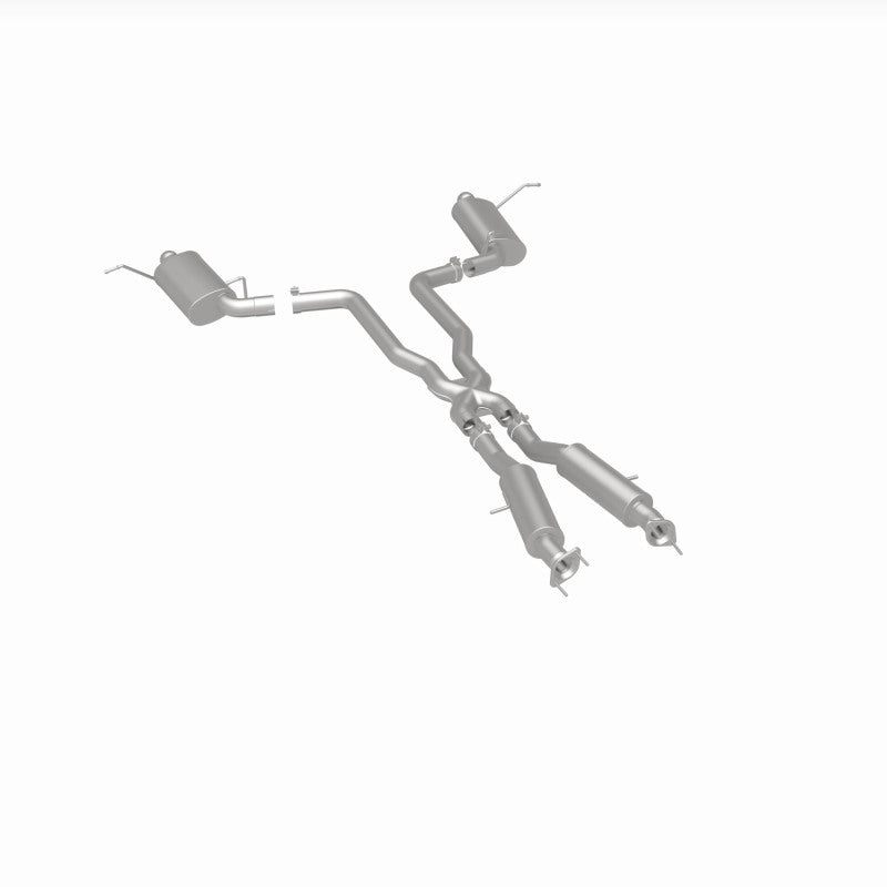 MagnaFlow 12 Jeep Grand Cherokee V8 6.4L Dual Split Rear Exit Stainless Cat Back Performance Exhaust - awdtuningtx