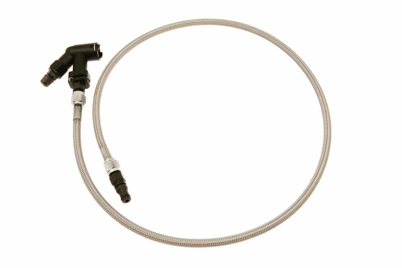 McLeod Line Assy Mustang 2005-Up 36in W/Male Wire Clip Fittings & Elbow Bleeder - awdtuningtx