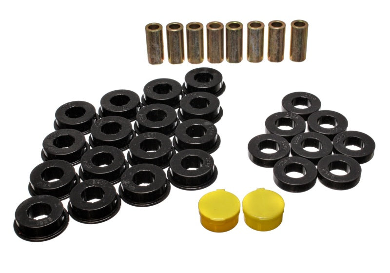 Energy Suspension 79-85 Mazda RX7 Black Rear Control Arm Bushing Set - awdtuningtx
