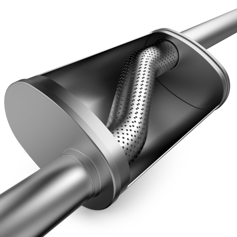MagnaFlow 13 Ford Mustang Dual Split Rear Exit Stainless Cat Back Performance Exhaust (Street) - awdtuningtx