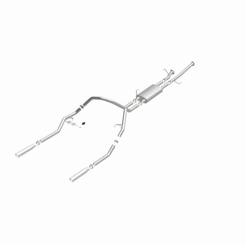 MagnaFlow 14 Toyota Tundra V8 4.6L/5.7L Stainless Cat Back Exhaust Dual Split Rear Exit - awdtuningtx