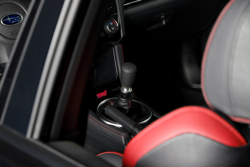 GrimmSpeed Shift Knob Stainless Steel - Subaru 5 Speed and 6 Speed Manual Transmission - Black - awdtuningtx