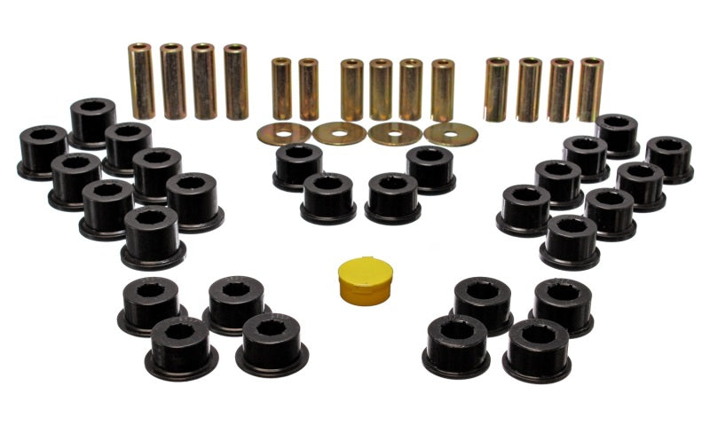 Energy Suspension 90-97 Mazda Miata Black Rear Control Arm Bushing Set - awdtuningtx