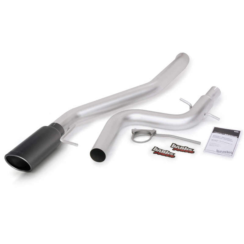 Banks Power 09-10 VW Jetta 2.0L TDI Monster Exhaust System - SS Single Exhaust w/ Black Tip - awdtuningtx
