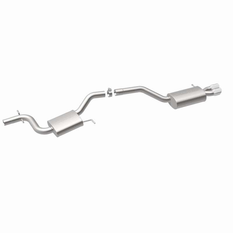 MagnaFlow 12 VW Jetta 2.0L Turbocharged Dual Straight D/S Rear Exit Stainless Cat Back Perf Exhaust - awdtuningtx