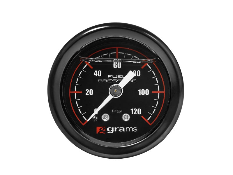 Grams Performance 0-120 PSI Fuel Pressure Gauge - awdtuningtx