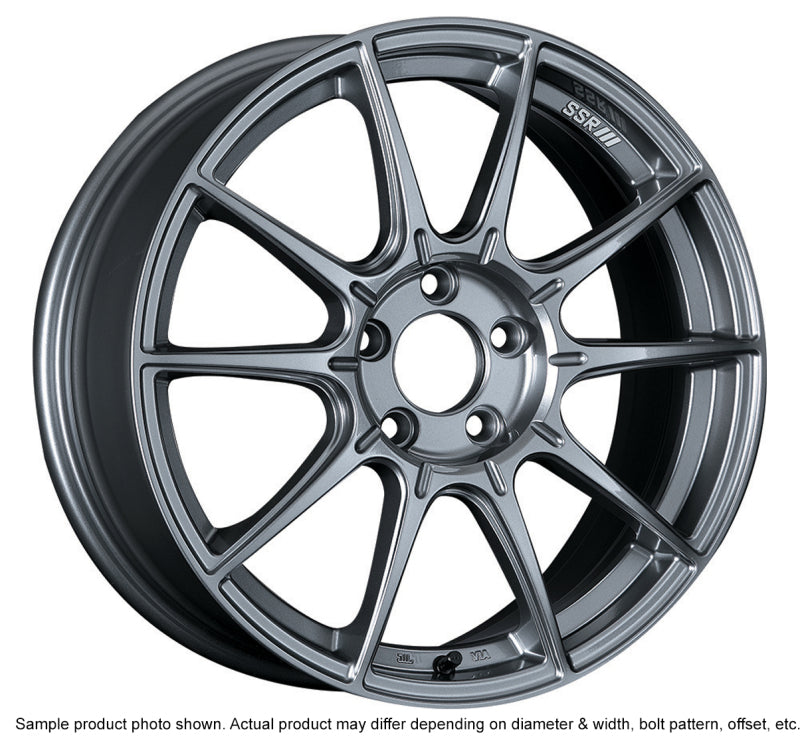 SSR GTX01 17x9 5x100 38mm Offset Dark Silver Wheel - awdtuningtx