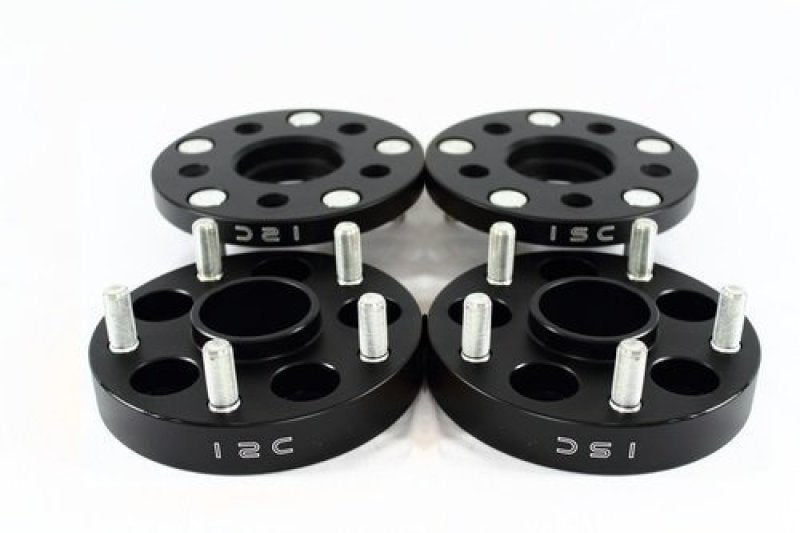 ISC Suspension 5x114.3 Hub Centric Wheel Spacers 20mm Black (Pair) - awdtuningtx