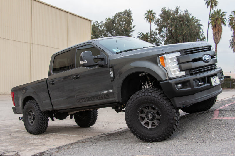 ICON Rebound 17x8.5 8x170 6mm Offset 5in BS 125mm Bore Satin Black Wheel - awdtuningtx
