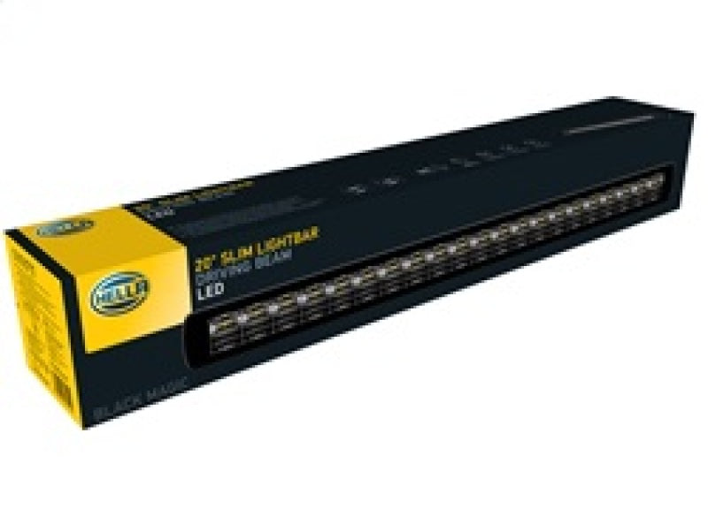 Hella Universal Black Magic 20in Thin Light Bar - Driving Beam - awdtuningtx