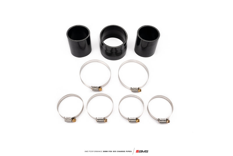 AMS Performance 15-18 BMW M3 / 15-20 BMW M4 w/ S55 3.0L Turbo Engine Charge Pipes - awdtuningtx