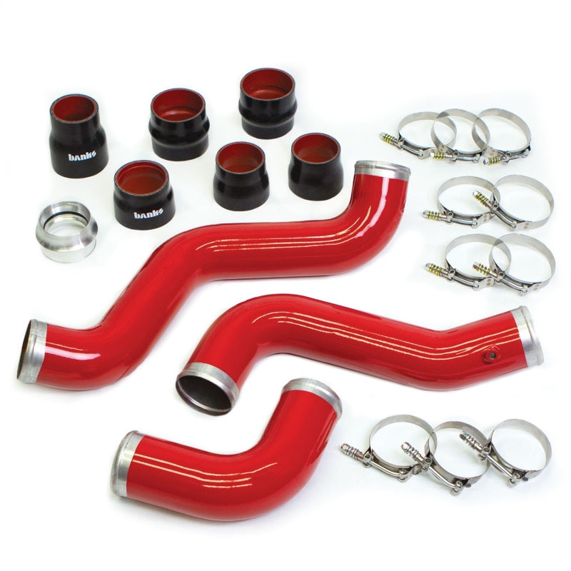 Banks Power 17-19 Chevy/GMC 2500HD/3500HD Diesel 6.6L Boost Tube Upgrade Kit - Red - awdtuningtx
