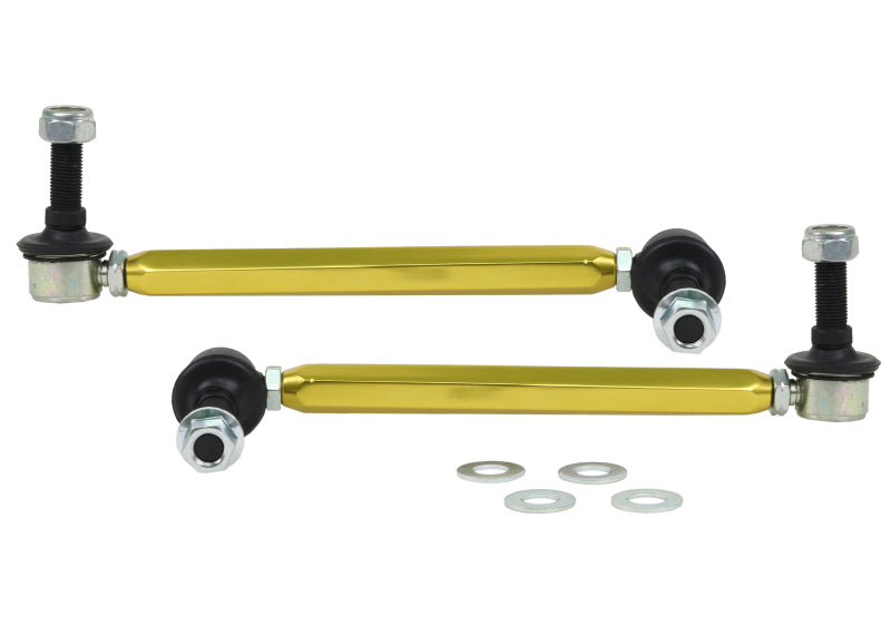 Whiteline Universal Sway Bar - Link Assembly Heavy Duty Adjustable 12mm Steel Ball/Ball Style - awdtuningtx