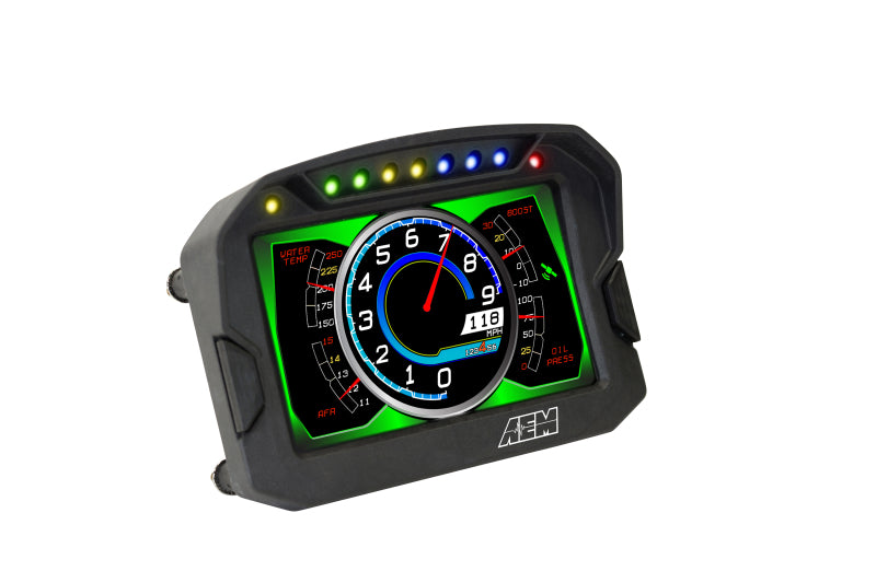 AEM CD-5LG Carbon Logging Digital Dash Display w/ Internal 10Hz GPS & Antenna - awdtuningtx