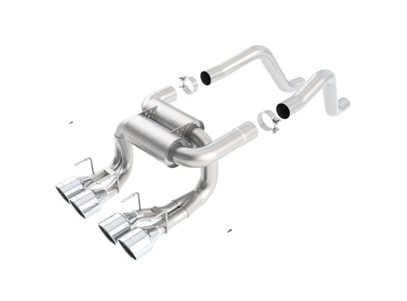 Borla 06-12 Chevrolet Corvette Z06/ZR1 6.2L/7.0L 8cyl Aggressive ATAK Exhaust (rear section only) - awdtuningtx