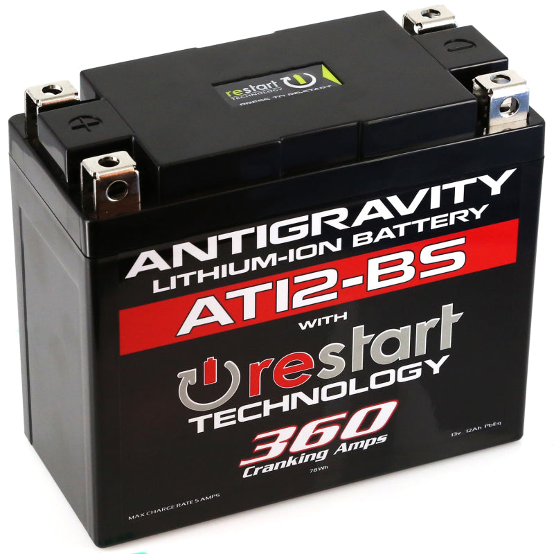 Antigravity YT12-BS Lithium Battery w/Re-Start - awdtuningtx