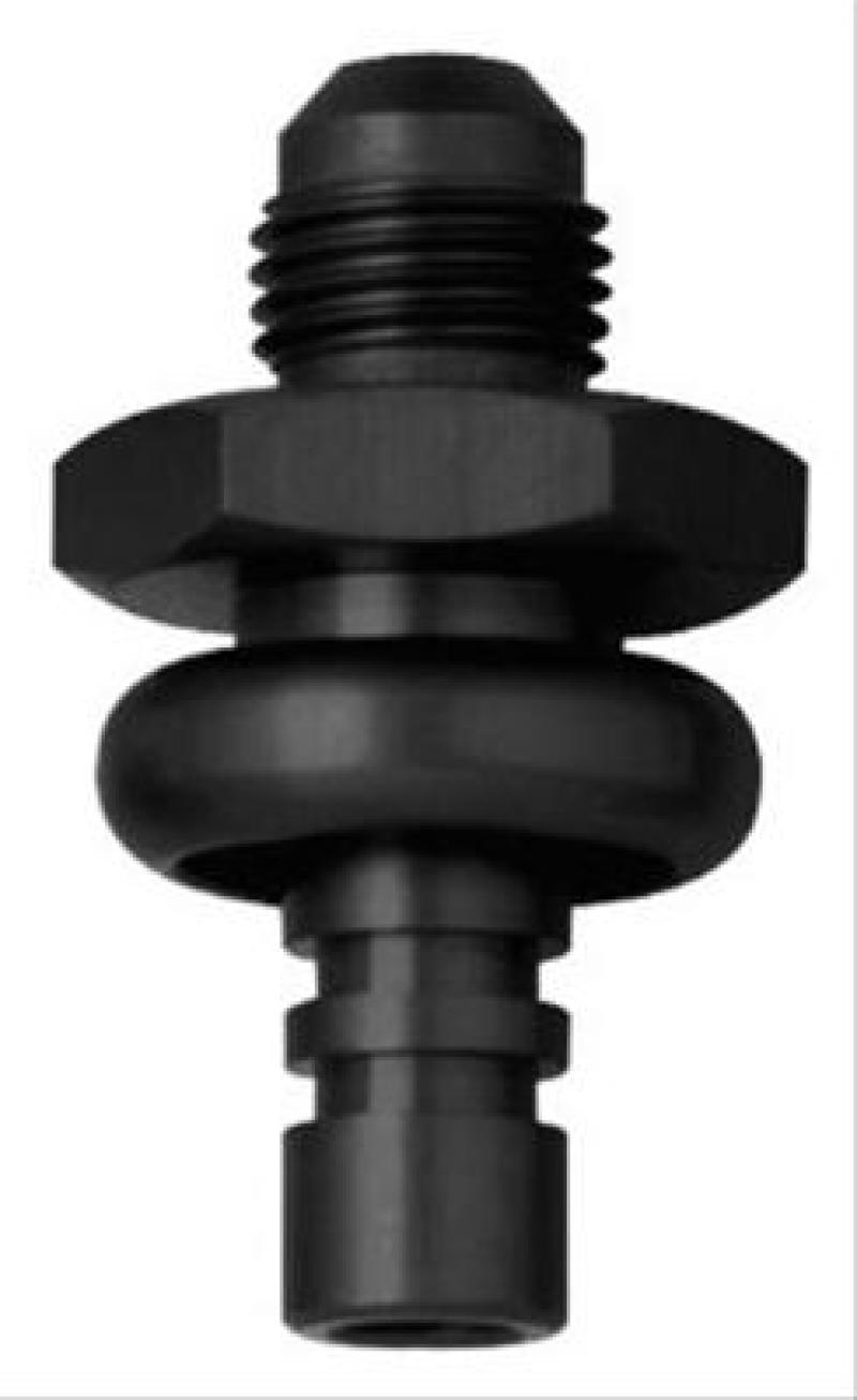 Fragola -6AN x Ford E.F.I.Return .435in Shank - Black - awdtuningtx