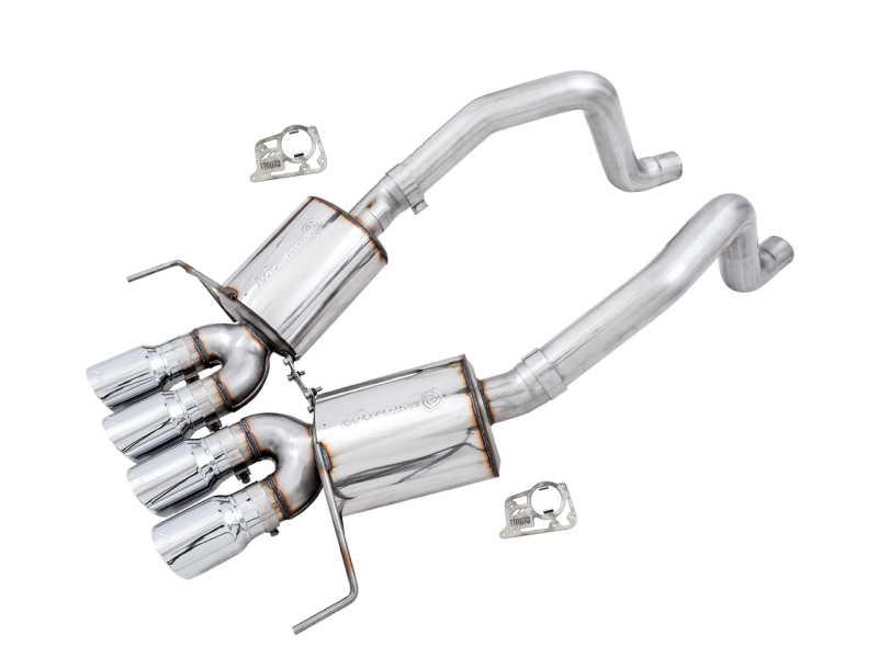 AWE Tuning 14-19 Chevy Corvette C7 Z06/ZR1 (w/o AFM) Touring Edition Axle-Back Exhaust w/Chrome Tips - awdtuningtx