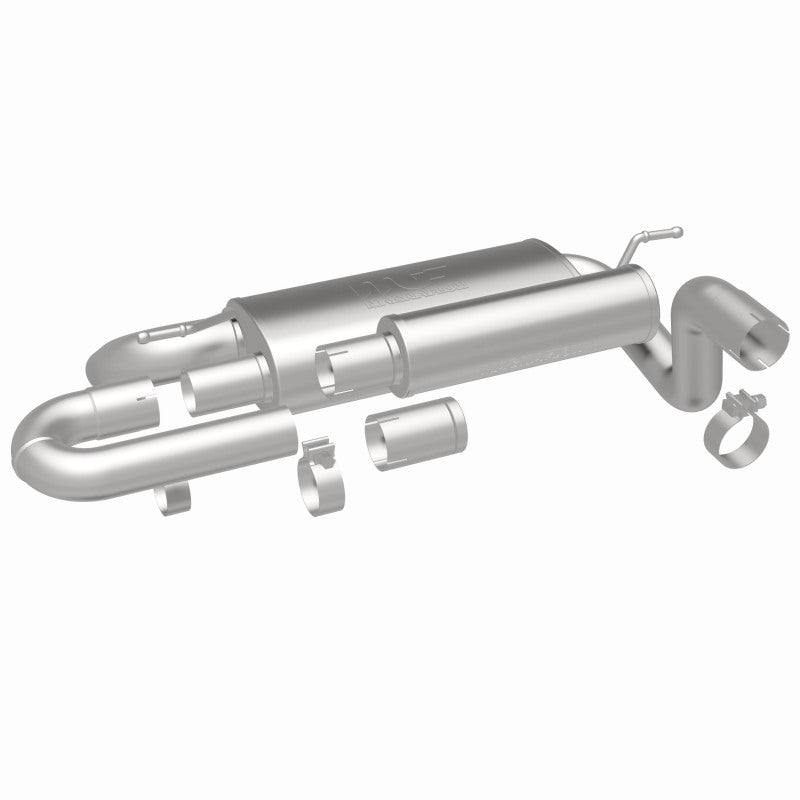 MagnaFlow 18-23 Jeep Wrangler JL 2.0L/3.6L Overland Series Axle-Back Exhaust - awdtuningtx