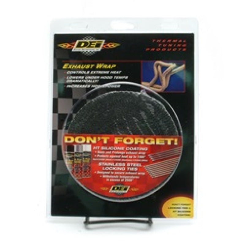 DEI Exhaust Wrap 1in x 50ft - Black - awdtuningtx