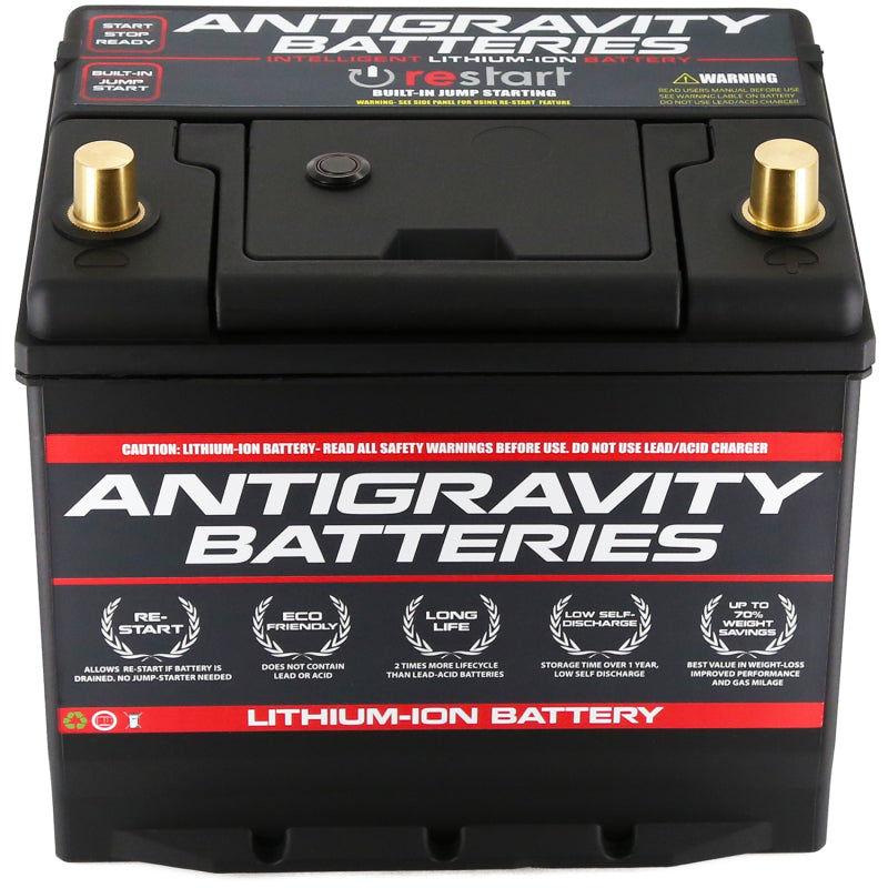 Antigravity Group 27 Lithium Car Battery w/Re-Start - awdtuningtx