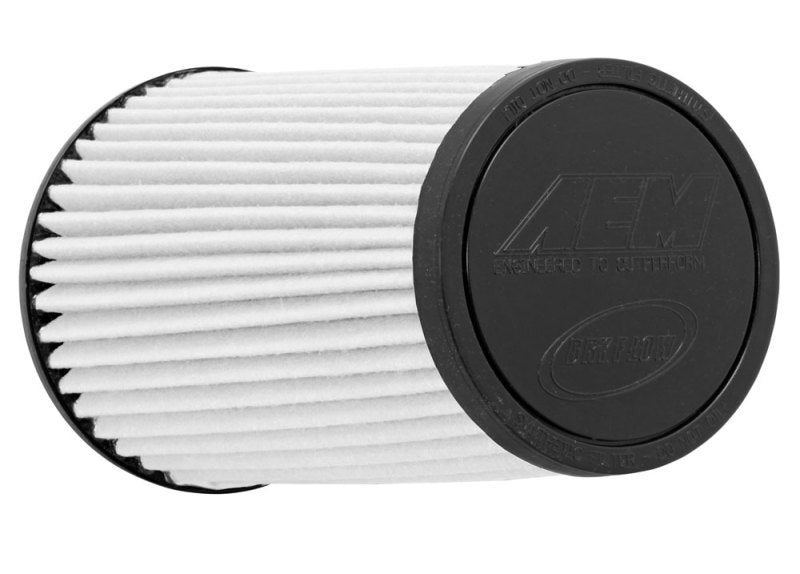 AEM Dryflow Conical Air Filter 2.75in Flange ID / 6in Base OD / 5.125in Top OD / 9.125in Height - awdtuningtx