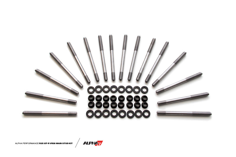 AMS Performance 2009+ Nissan GT-R R35 Alpha Main Stud Kit - awdtuningtx