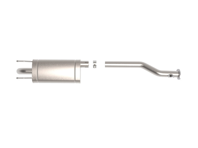 aFe ROCK BASHER 2.5in 409 SS Cat-Back Exhaust - 99-04 Toyota Tacoma L4-2.4L / V6-3.4L - awdtuningtx