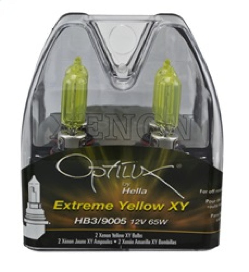 Hella Optilux HB3 9005 12V/65W XY Xenon Yellow Bulb - awdtuningtx