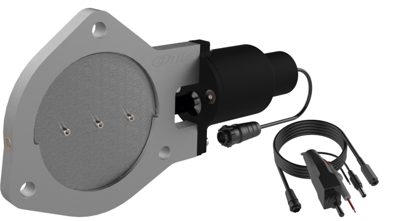 QTP 4in Bolt-On QTEC Electric Cutout Valve - Single - awdtuningtx