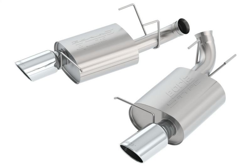 Borla 11-12 Ford Mustang GT 5.0L 8cyl 6spd RWD S-Type Exhaust (rear section only) - awdtuningtx