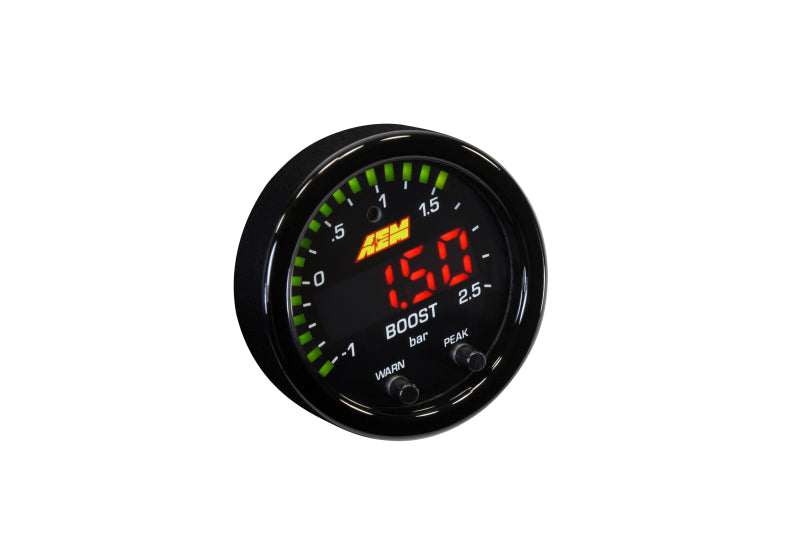 AEM X-Series Boost Pressure -30inHg 35psi Gauge - awdtuningtx