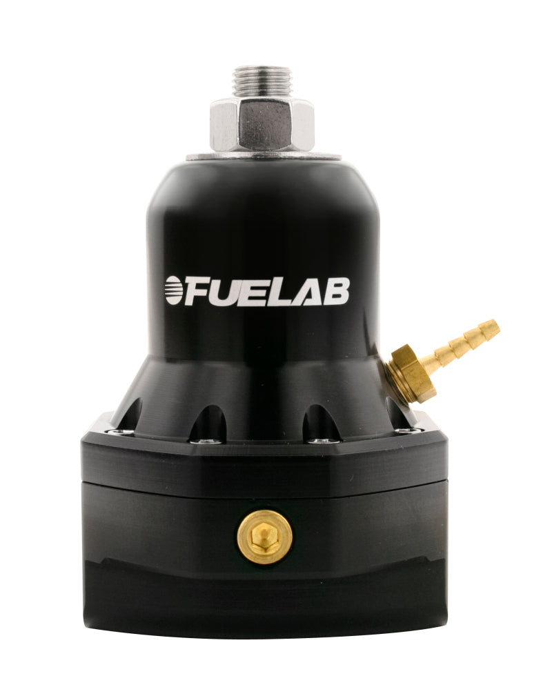 Fuelab 565 EFI Adjustable FPR 40-80 PSI (2) -10AN In (1) -10AN Return Max Flow Bypass - Black - awdtuningtx
