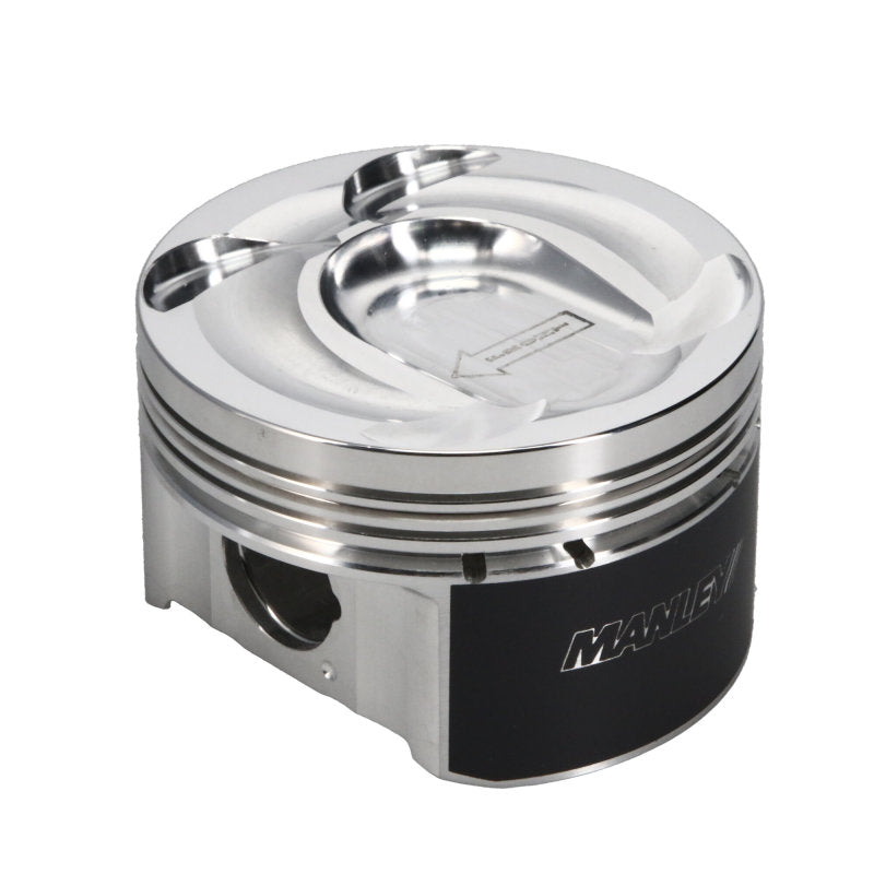 Manley Ford 2.0L EcoBoost 87.5mm STD Size Bore 9.3:1 Dish Extreme Duty Piston Set - awdtuningtx