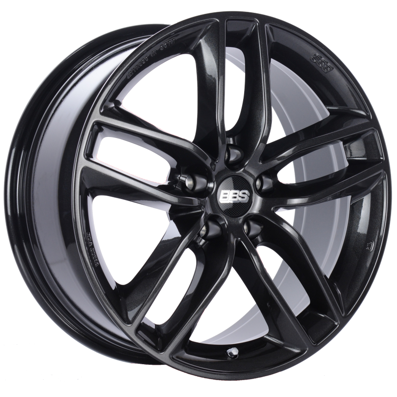 BBS SX 18x8 5x112 ET35 Crystal Black Wheel -82mm PFS/Clip Required - awdtuningtx