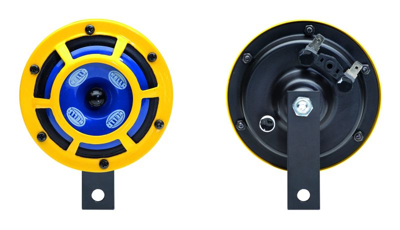 Hella Sharptone Horn Kit 12V 415/350Hz Yellow (3BB922000731 = H31000001) (Min Qty 360) - awdtuningtx