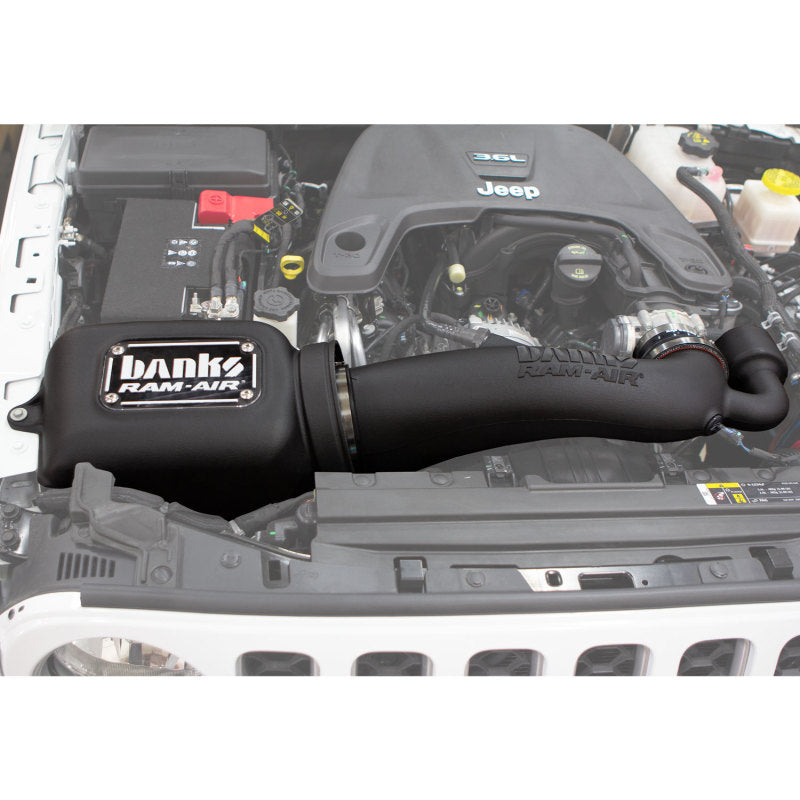 Banks Power 18-20 Jeep 3.6L Wrangler (JL) Ram-Air Intake System - Dry Filter - awdtuningtx