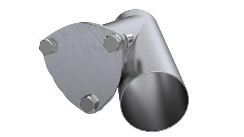 QTP 3.5in Weld-On QTEC Exhaust Cutout Y-Pipe - awdtuningtx