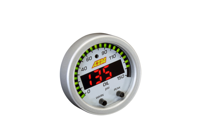 AEM X-Series 0-150 Oil Pressure Gauge Kit - awdtuningtx