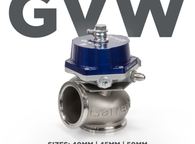 Garrett GVW-45 45mm Wastegate Kit - Blue - awdtuningtx