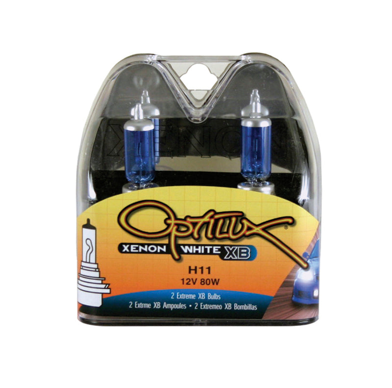 Hella Optilux XB Extreme Type H11 12V 80W Blue Bulbs - Pair - awdtuningtx