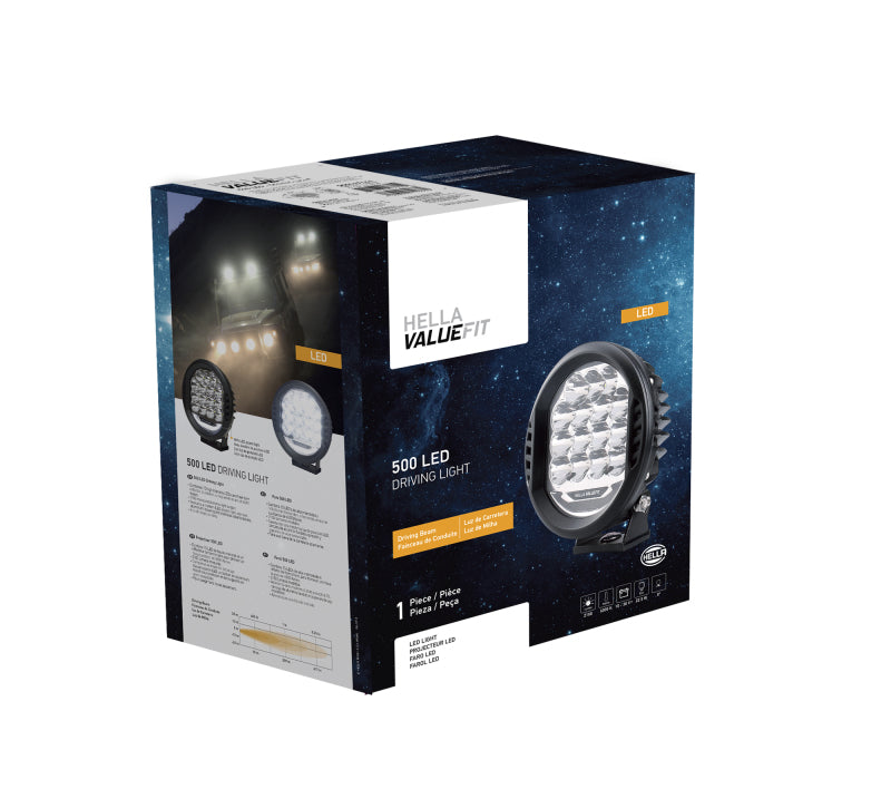 Hella 500 LED Driving Lamp - Single - awdtuningtx