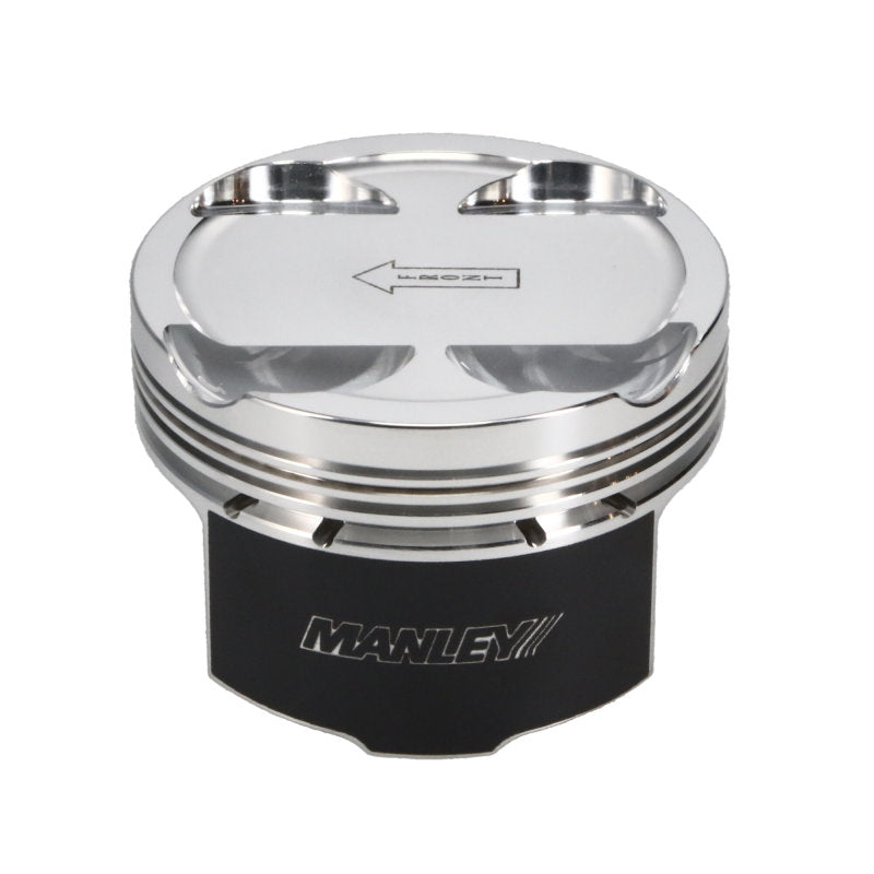 Manley 93-98 Toyota Supra Turbo (2JZGTE) 86.5mm +.5mm Oversized Bore 8.5:1 Dish Piston Set with Ring - awdtuningtx