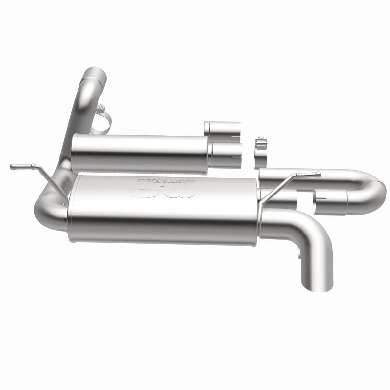 MagnaFlow 18-23 Jeep Wrangler JL 2.0L/3.6L Overland Series Axle-Back Exhaust - awdtuningtx